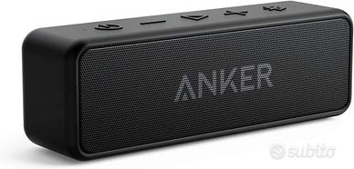 Speaker Bluetooth Portatile con suono stereo 12W B