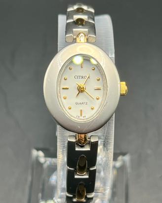 Orologio Donna Citron Quartz Bicolore Vintage