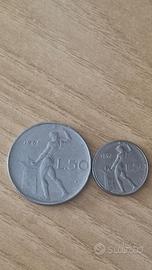 Set Monete antiche50 Lire 1965 Moneta piccola 1992