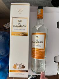 Bottiglia vuota whisky macallan amber