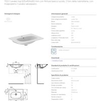 Lavabo tesi ideal standard