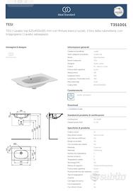 Lavabo tesi ideal standard