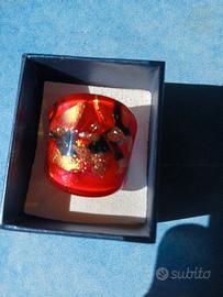 anello vetro di murano.