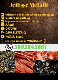 Ritiro metalli - Ritiro e pagamento rapido