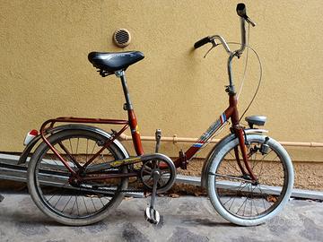 Bicicletta pieghevole tipo Graziella 