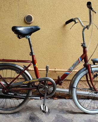 Bicicletta pieghevole tipo Graziella 