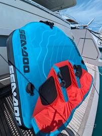 Sea-Doo gonfiabile inflatable tube x 3 persone