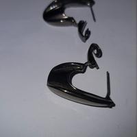 Orecchini color canna di fucile