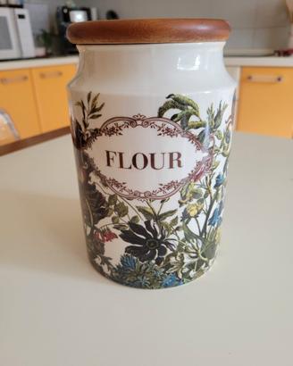 contenitore stoneware anni 70 