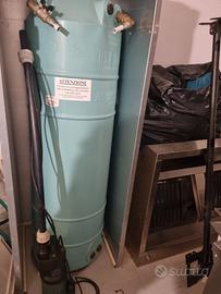 serbetoio 300 Lt e pompa ad immersione