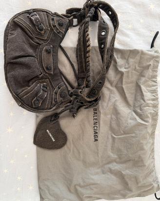 Borsa Balenciaga Le Cagole denim