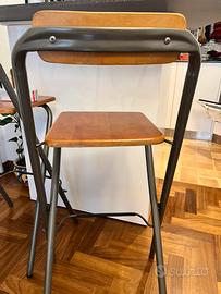 N 2 Sgabelli  alti  pieghevoli