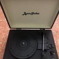 Giradischi a valigetta nero Bryronstatics