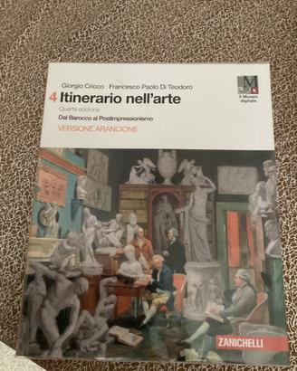 Libro: Itinerario nell’arte 4 versione arancione