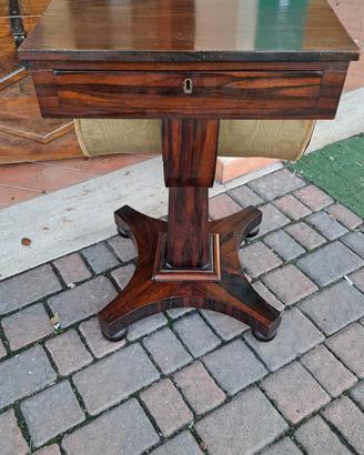 tavolinetto da cucito palissandro 