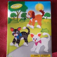 Base cane e gatto per perline pyssla
