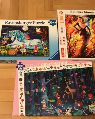 PUZZLE per bambini anni 5+