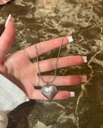collana con cuore