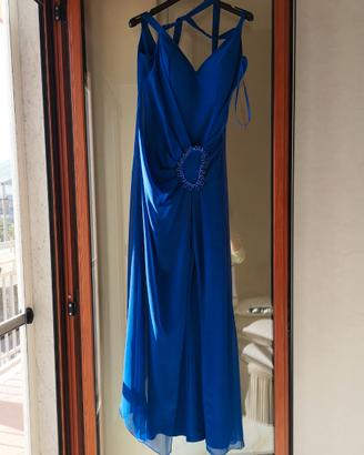 Tuta elegante a Pantalone blu elettrico