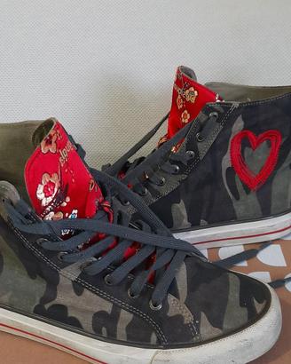 Desigual Beta Militar Scarpe Sportive 