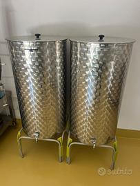 Cisterna acciaio inox 200 litri