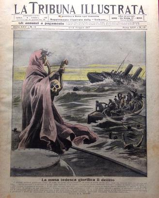 La Tribuna Illustrata 6 Maggio 1917 WW1