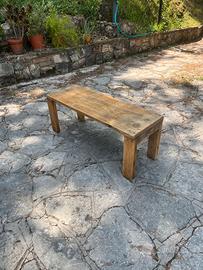 Tavolinetto in legno di recupero