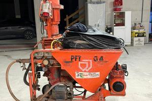 macchina per intonaci PFT + impianto  fassa  borto
