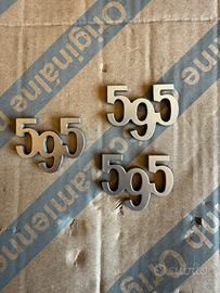 3 Loghi Emblemi 595 Abarth 500