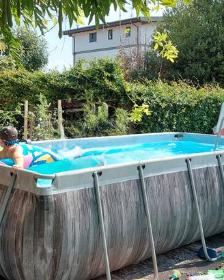 Piscina m4x2x1 bestway completa di accessori