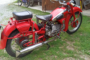 Guzzi 500 Astore 1950 con documenti