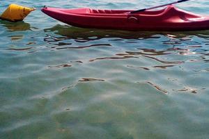 Canoa kayak con pagaia