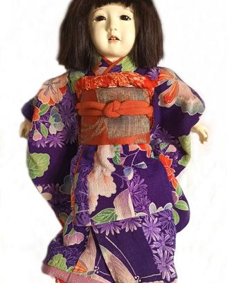 Bambola  Giapponese  d'Epoca