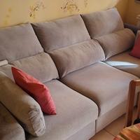 divano 3 posti con penisola