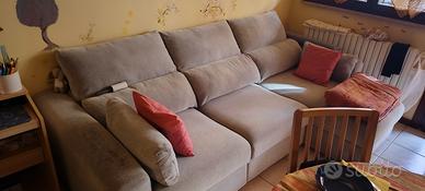 divano 3 posti con penisola