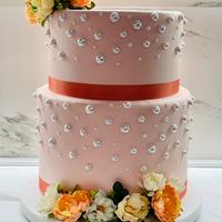 Torta Scenografica Elegante 🌸🩷