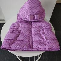 Giubbino imbottito smanicato bimba 18-24 mesi