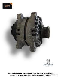 ALTERNATORE PEUGEOT 208 Serie 9678048880 Diesel (1