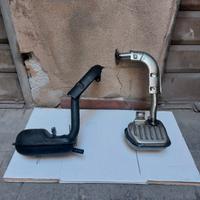 VESPA  DUE  MARMITTE COME NUOVE 