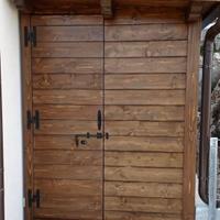 Ski room/casetta per esterno in legno