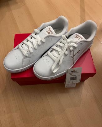 Sneakers Reebok Court Clean Bianche donna