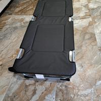 2 letti campeggio pieghevoli outsunny