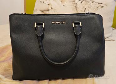 Borsa Michael Kors Savannah  Leather Satchel
