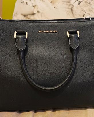 Borsa Michael Kors Savannah  Leather Satchel