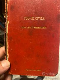 Codice civile libro delle obbligazioni 1941