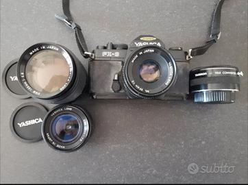Kit macchina fotografica reflex Yashica FX-3