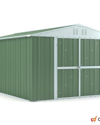Box capanno acciaio lamiera 327x459cm verde
