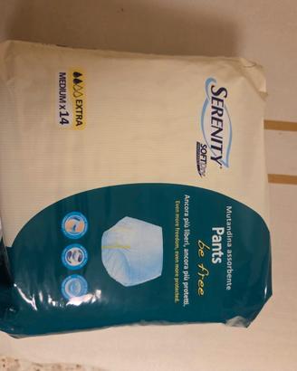 Pannoloni Mutandina Serenity taglia M ×14 pezzi