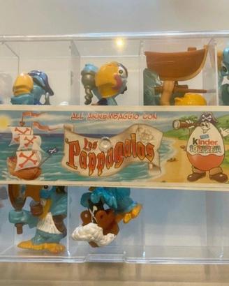 Los Pappagalos sorprese kinder 2000