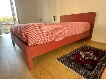 Letto da una piazza e mezza, rete e materasso Emma